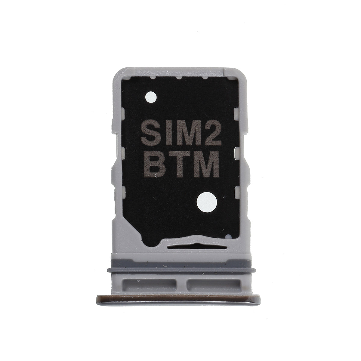 OEM Dual SIM Card Tray Holder Replace Part for Samsung Galaxy A80 SM-A805F - White