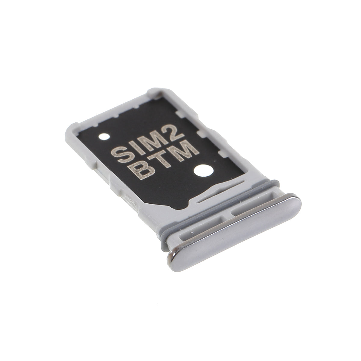 OEM Dual SIM Card Tray Holder Replace Part for Samsung Galaxy A80 SM-A805F - White