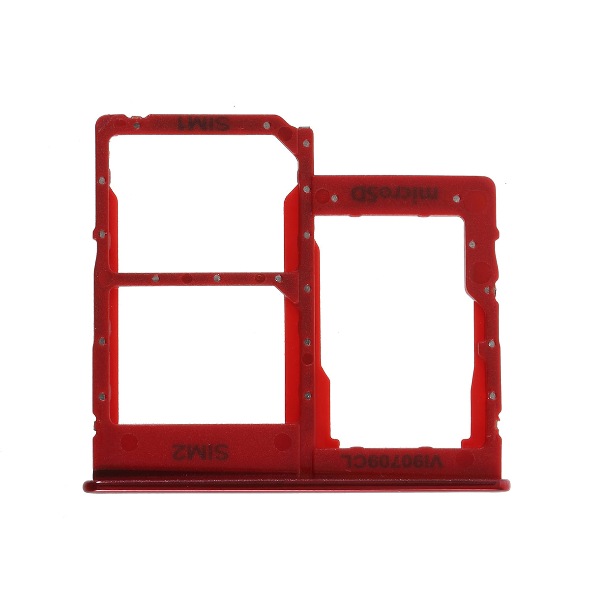 OEM SIM Card Tray Holder Replacement for Samsung Galaxy A40 SM-A405F - Red