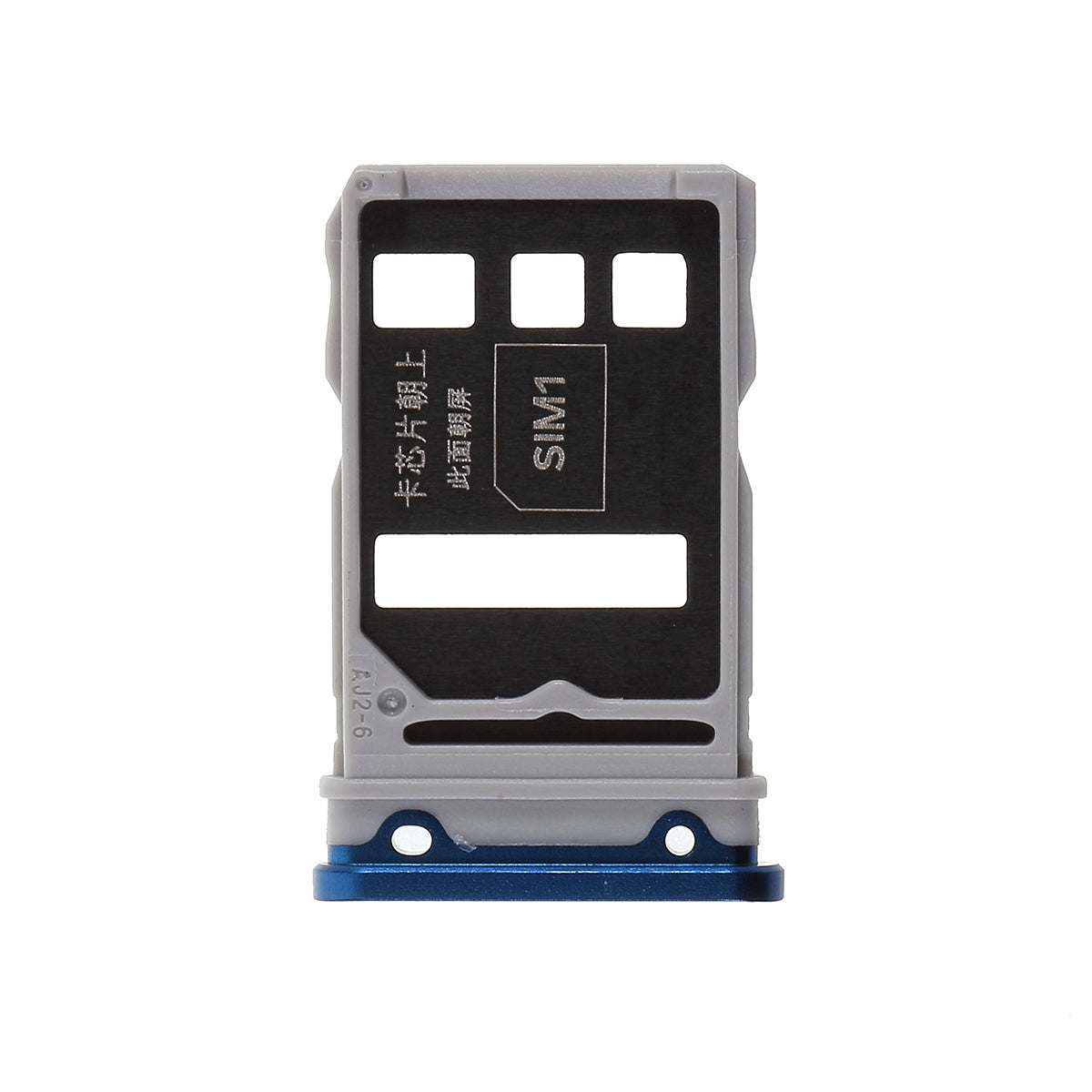 OEM SIM Card Tray Holder Replace Part for Huawei Honor View 30 Pro / V30 Pro - Dark Blue