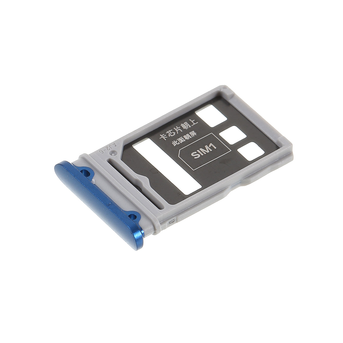 OEM SIM Card Tray Holder Replace Part for Huawei Honor View 30 Pro / V30 Pro - Dark Blue