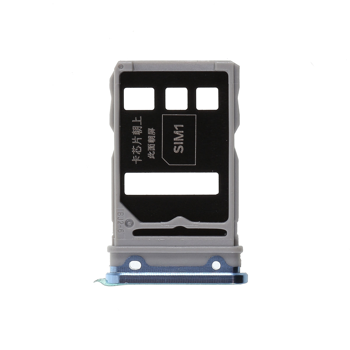 OEM SIM Card Tray Holder Replace Part for Huawei Honor View 30 Pro / V30 Pro - Baby Blue