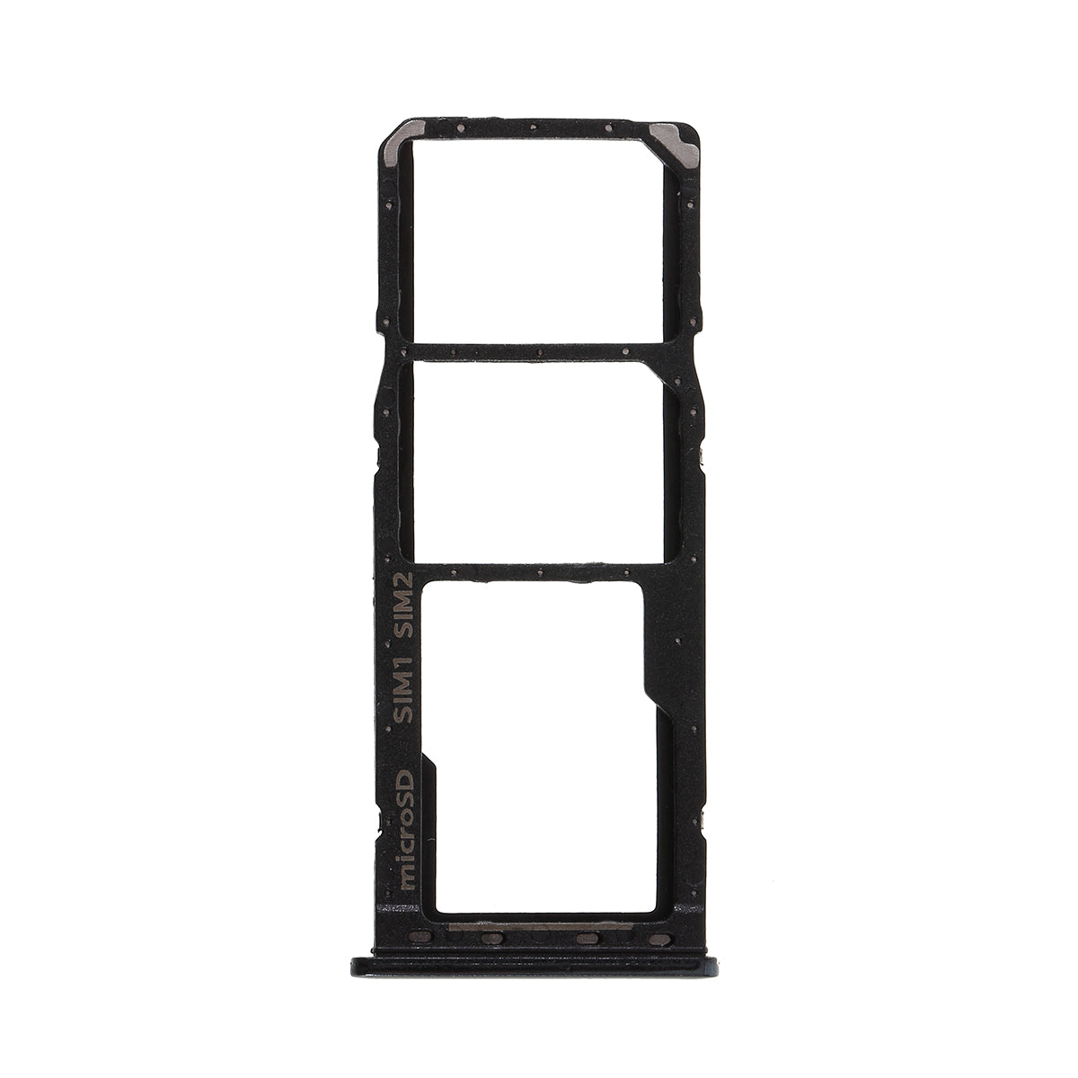 OEM SIM Card Tray Slot Holder Part for Samsung Galaxy A20 SM-A205F - Black