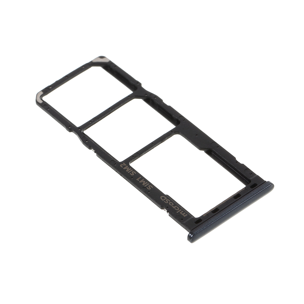 OEM SIM Card Tray Slot Holder Part for Samsung Galaxy A20 SM-A205F - Black