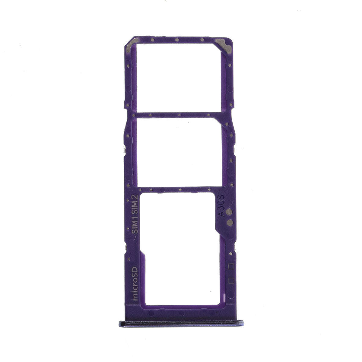 OEM Micro SD Card Tray Holder Replacement for Samsung Galaxy A30s SM-A307F/A50S SM-A507F - Purple