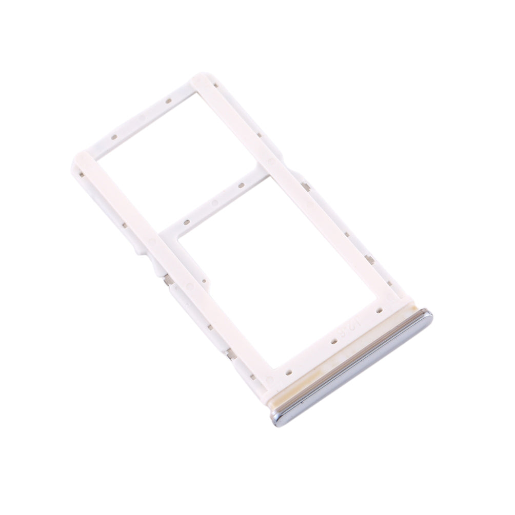 OEM SIM Card Tray Slot Holder Part for Xiaomi Redmi Note 8 Pro - Silver
