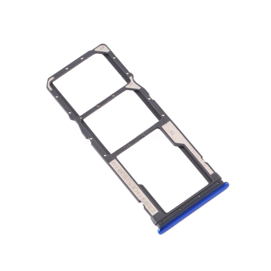 OEM SIM Card Tray Holder Replace Part for Xiaomi Redmi Note 8 - Blue