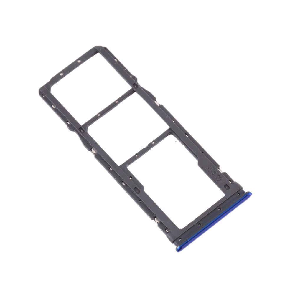 OEM SIM Card Tray Holder Replace Part for Xiaomi Redmi Note 8 - Blue