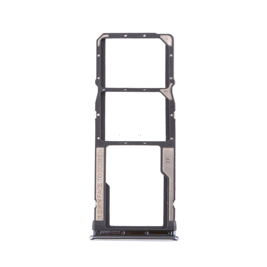 OEM SIM Card Tray Holder Replace Part for Xiaomi Redmi Note 8 - Silver