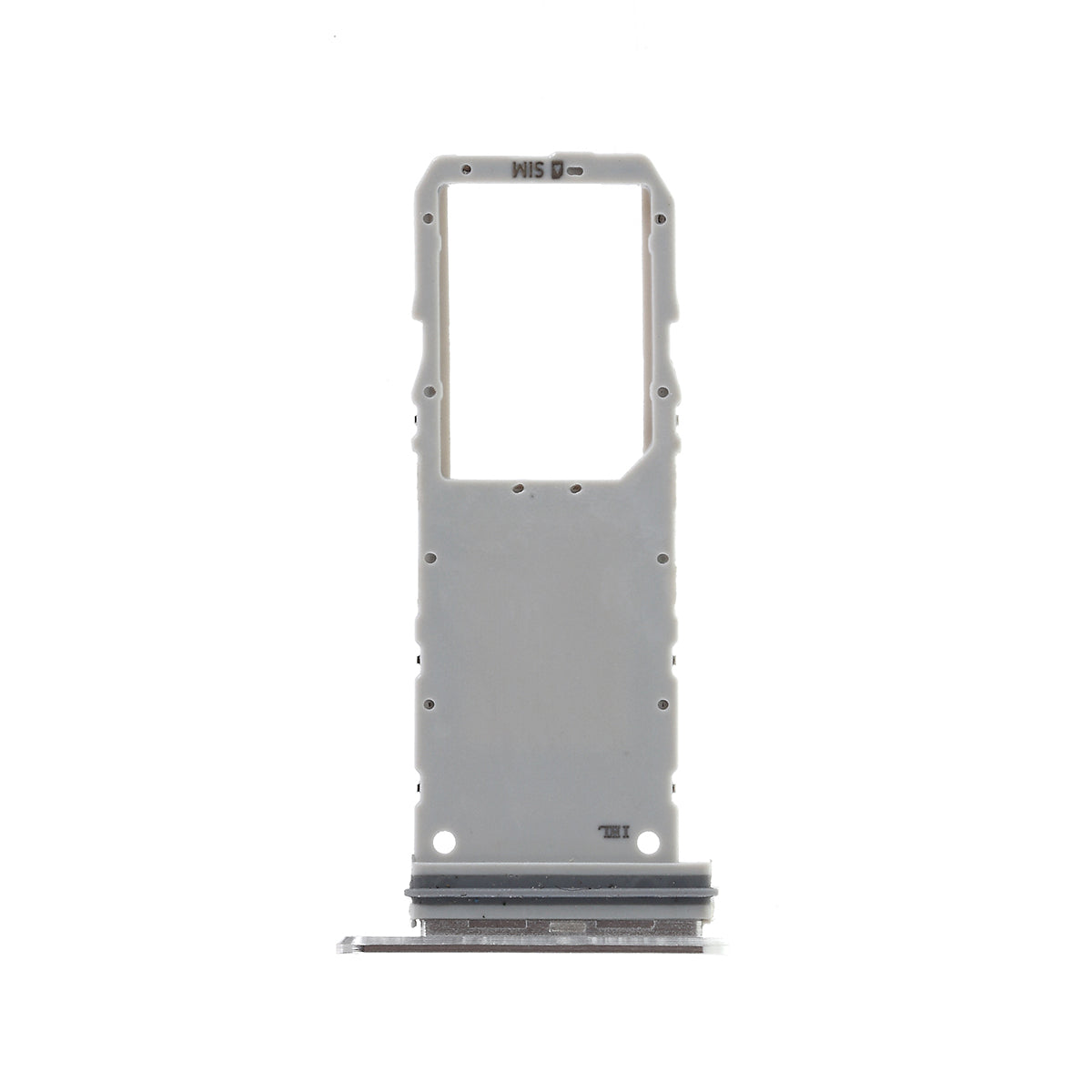 OEM SIM Card Tray Holder Replacement for Samsung Galaxy Note 10 SM-N970 - Silver