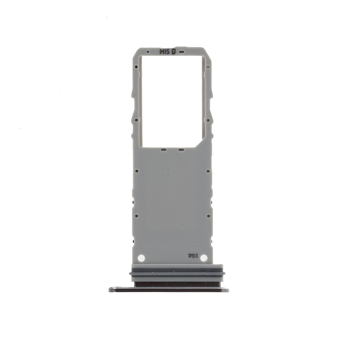 OEM SIM Card Tray Holder Replacement for Samsung Galaxy Note 10 SM-N970 - Metal Black