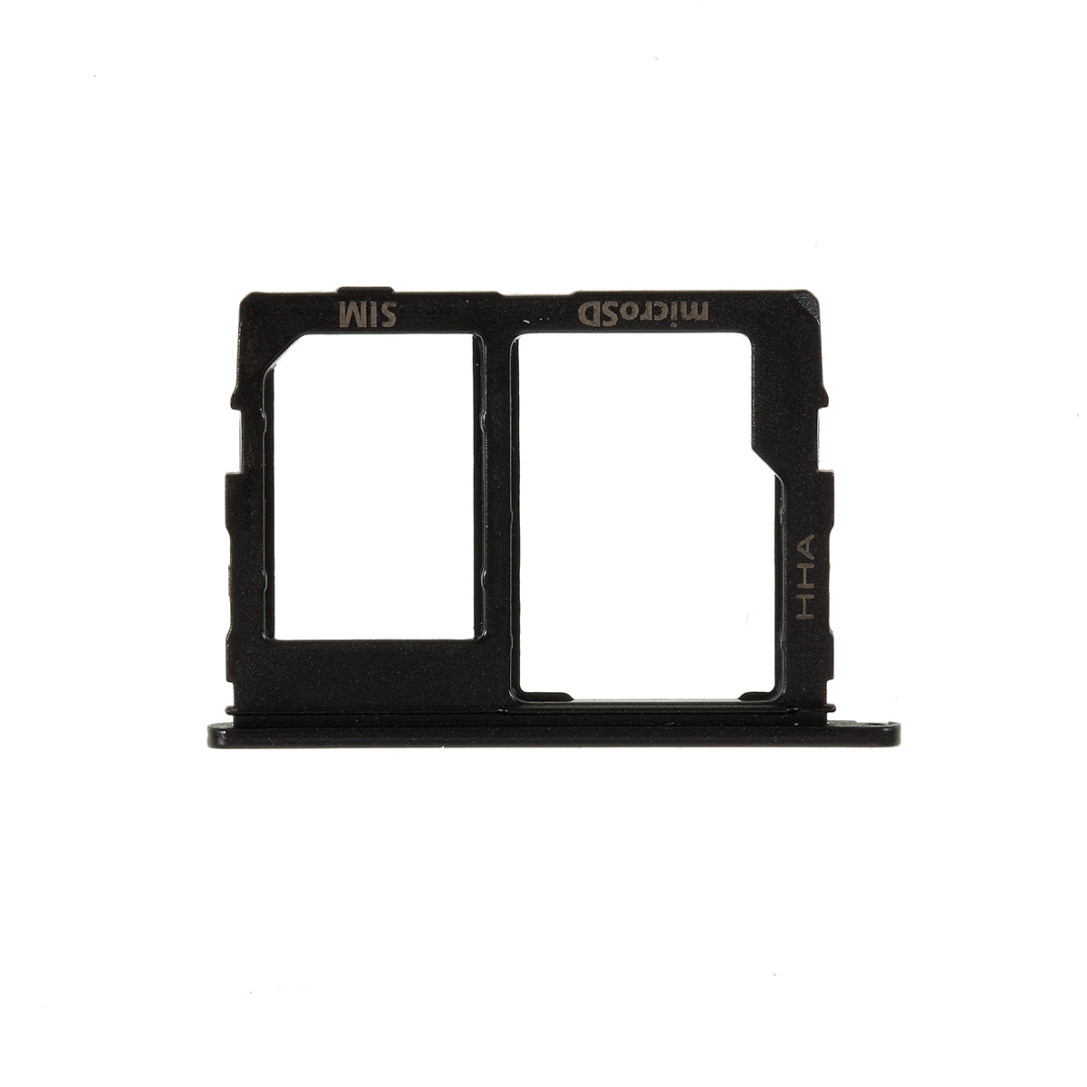 OEM SIM + Micro SD Card Tray Slot Holder Part for Samsung Galaxy J7 (2018) J737 - Black