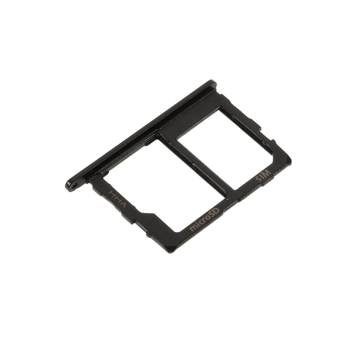 OEM SIM + Micro SD Card Tray Slot Holder Part for Samsung Galaxy J7 (2018) J737 - Black