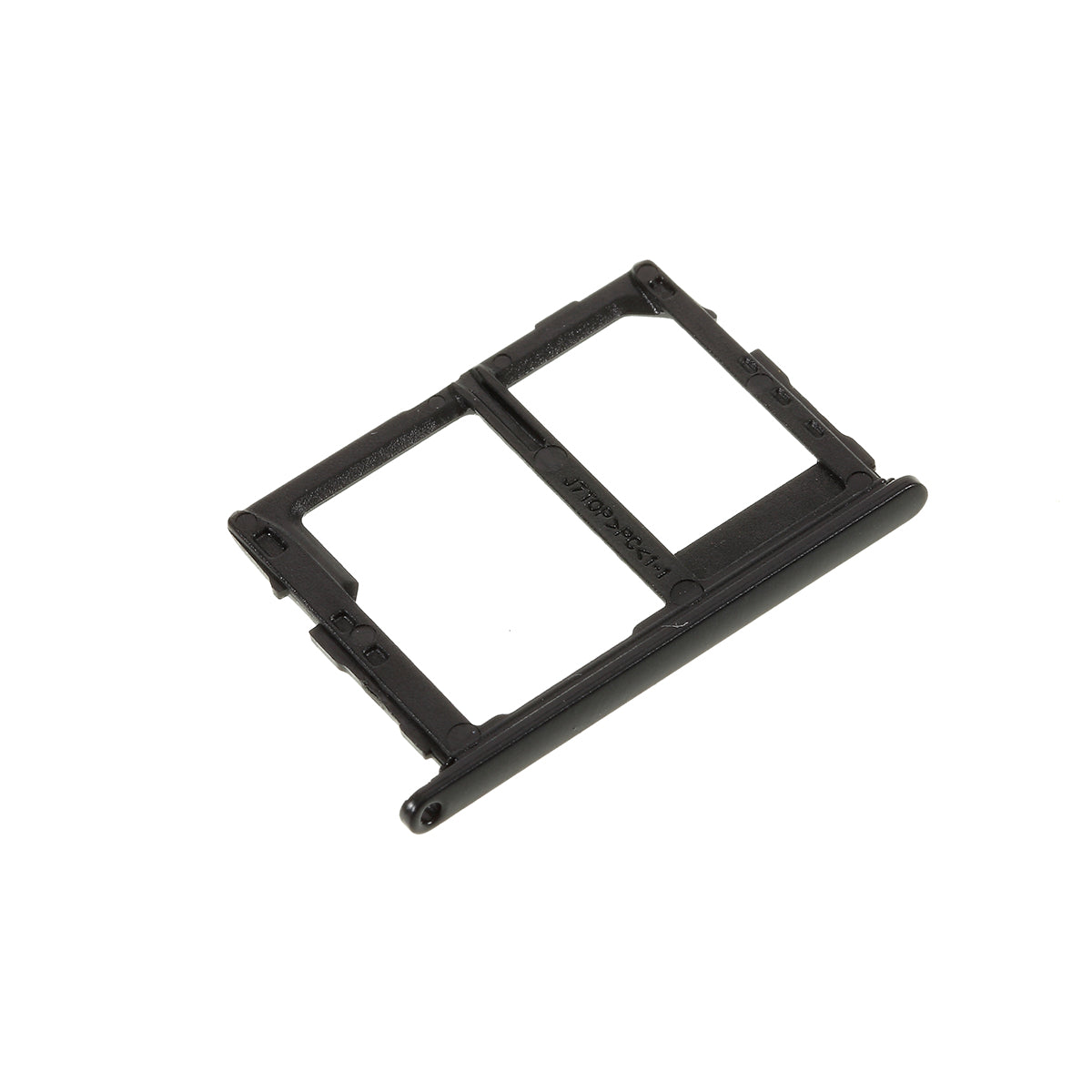 OEM SIM + Micro SD Card Tray Slot Holder Part for Samsung Galaxy J7 (2018) J737 - Black