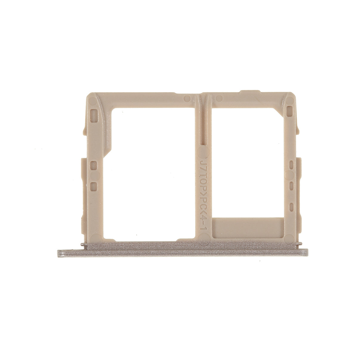 OEM SIM + Micro SD Card Tray Slot Holder Part for Samsung Galaxy J7 (2018) J737 - Gold