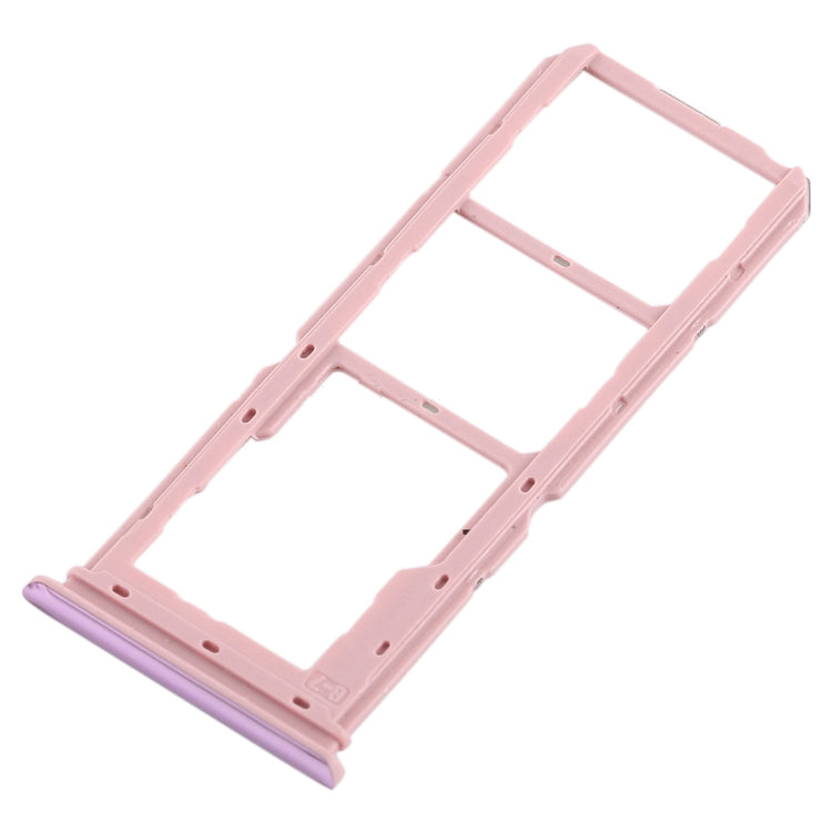 OEM SIM1 + SIM2 + Micro SD Card Tray Holders Part for vivo Y97 - Pink