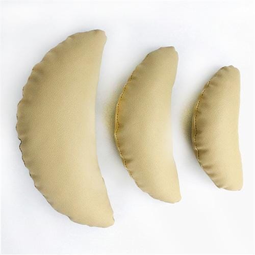 3 PCS/set Children Photography Props Baby Pictures Crescent Shape Pillow (Khaki)