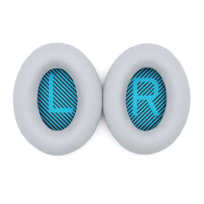 JZF-63 1 Pair for Bose QC35 QC25 Quiet Comfort 1 Headphone Replacement Earpads Ear Cushion Cover Headphone Ear Cover - Grey