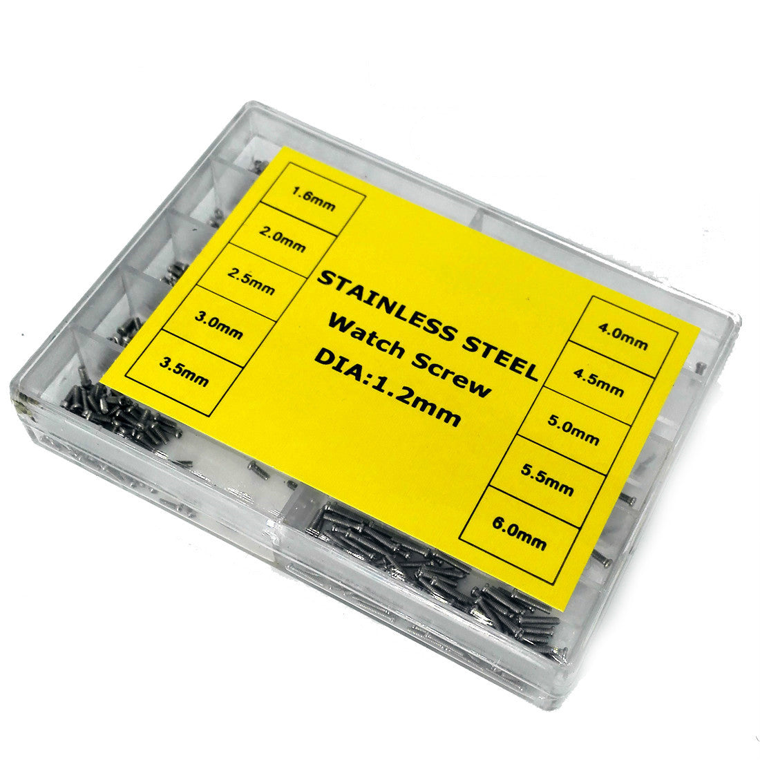 10 Models Stainless Steel Watch Screws Set