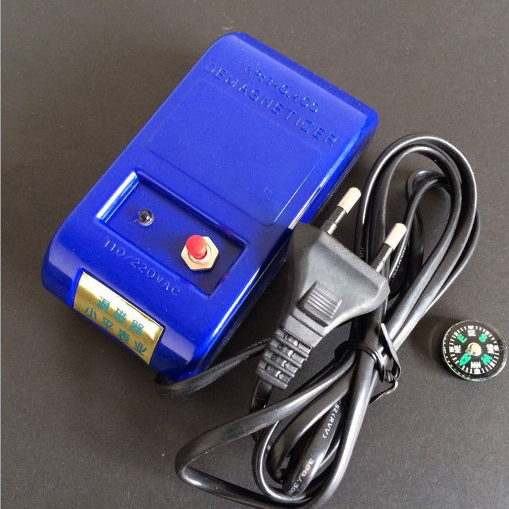 Watch Repair Screwdriver Tweezers Electrical Demagnetise Demagnetizer Tool - EU Plug