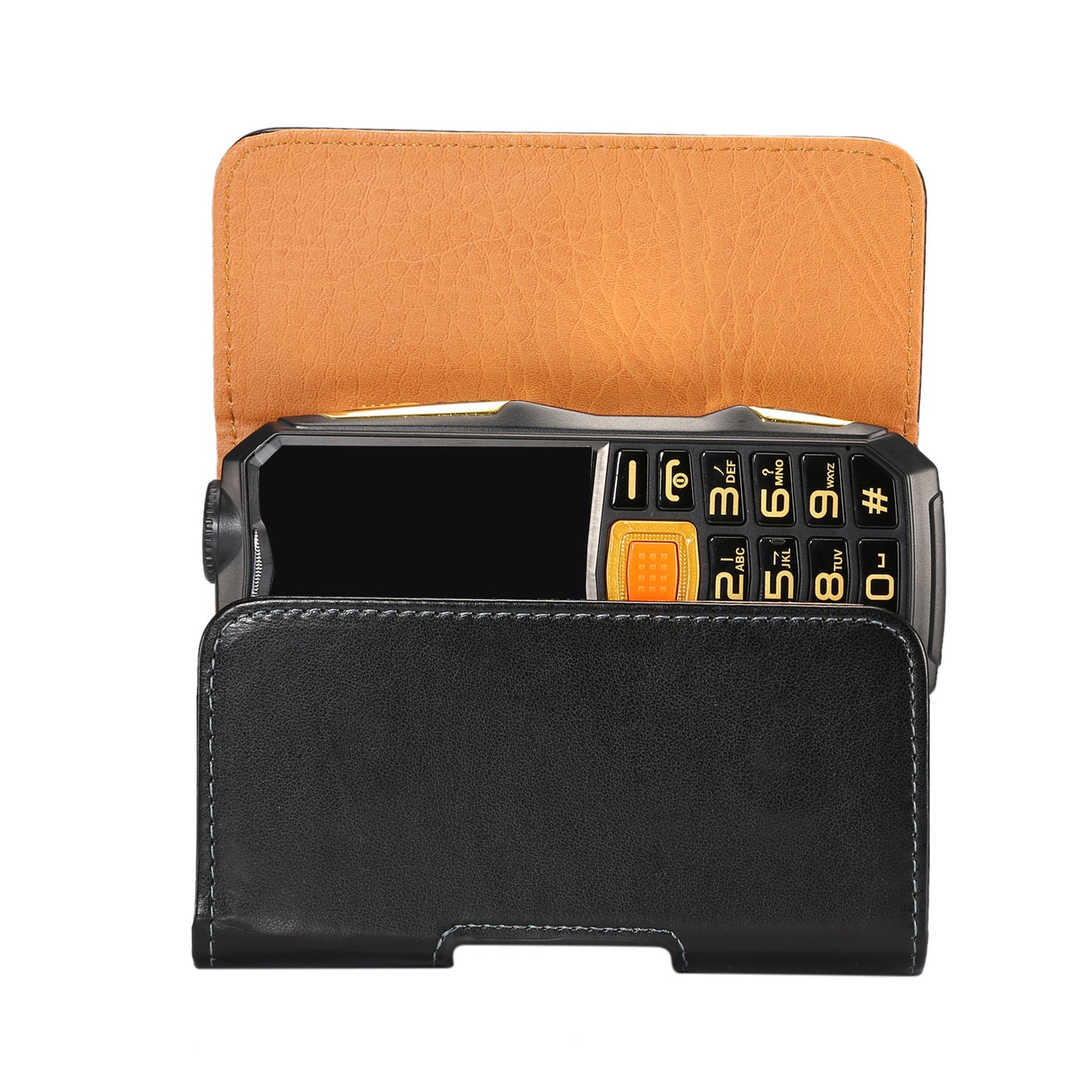 Horizontal Smooth Leather Holster Belt Clip Case for iPhone SE / Samsung S4 mini, Size: 13 x 6.6 x 3.0CM