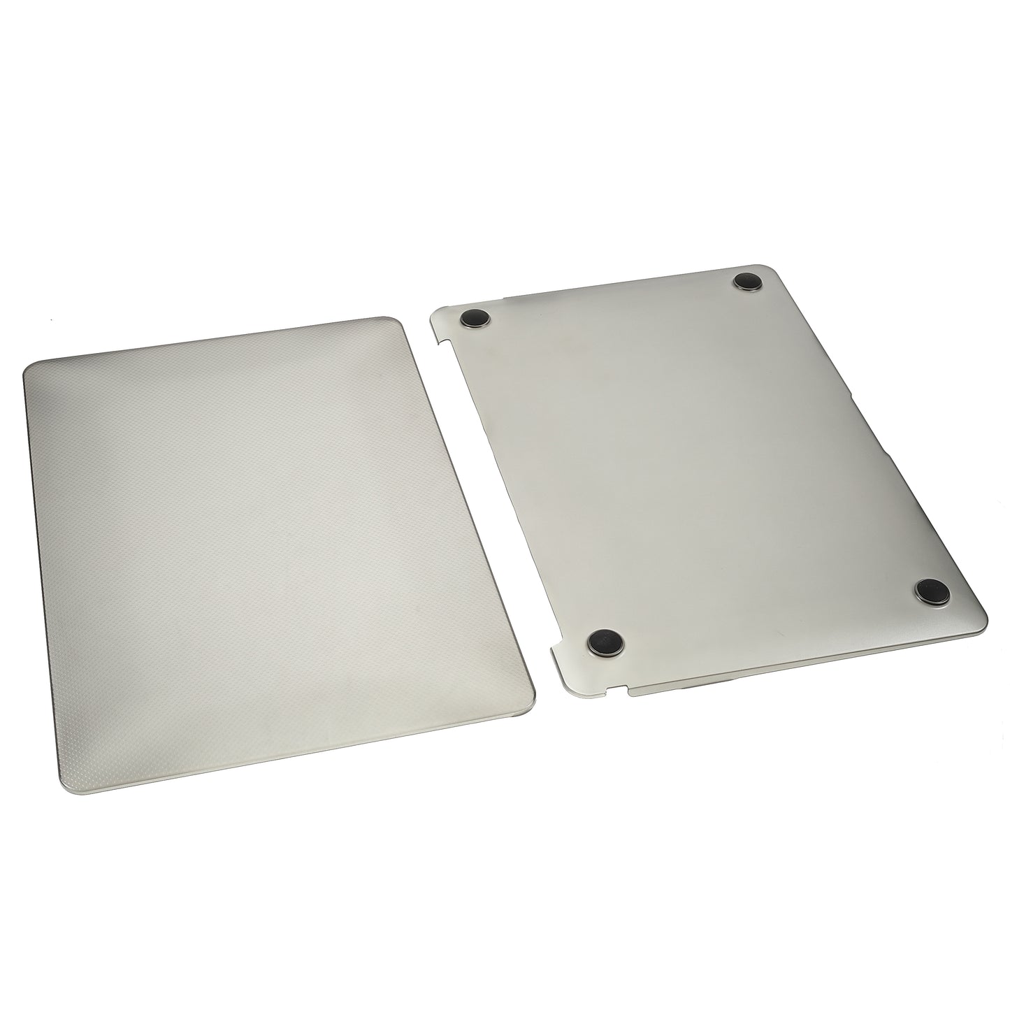 Dots Pattern PC Shell Front and Back Slim Laptop Protective Case for MacBook Air 13.3-inch (A1369/A1466) - Black