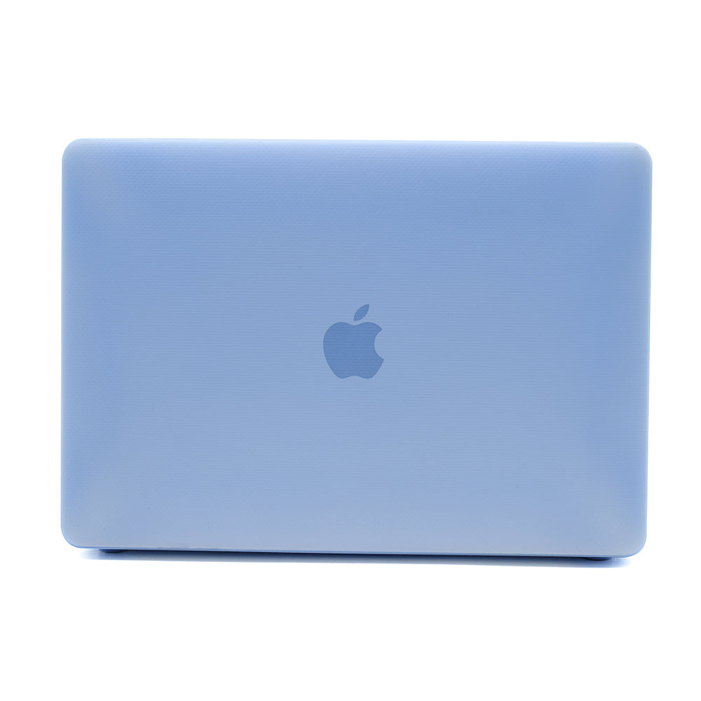 Dots Pattern PC Shell Front and Back Slim Laptop Protective Case for MacBook Air 13.3-inch (A1369/A1466) - Baby Blue