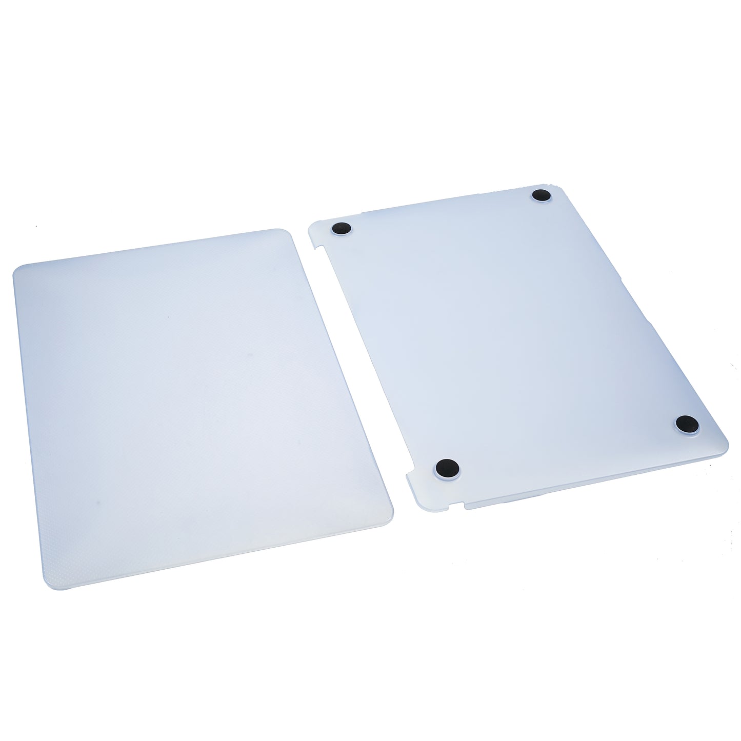 Dots Pattern PC Shell Front and Back Slim Laptop Protective Case for MacBook Air 13.3-inch (A1369/A1466) - Baby Blue