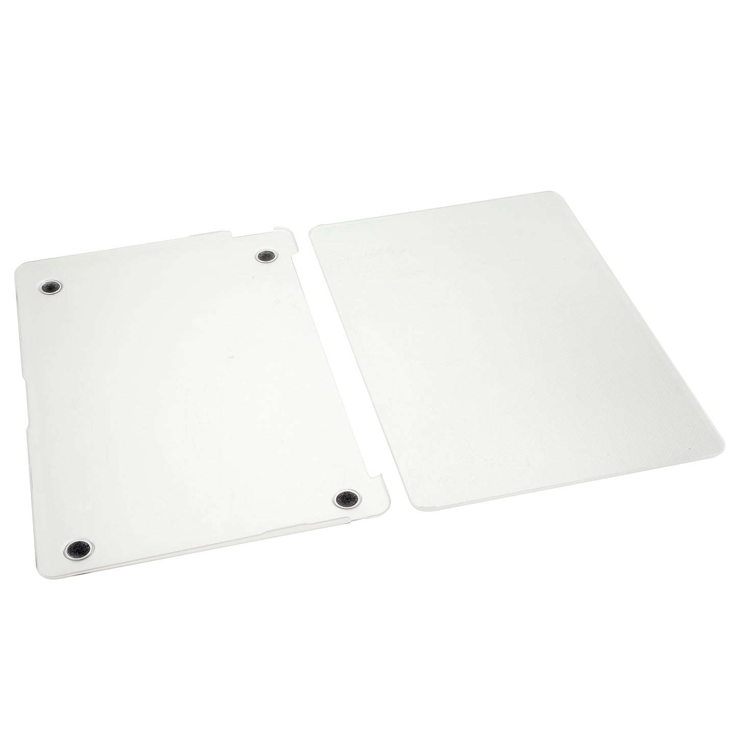 Dots Pattern PC Shell Front and Back Slim Laptop Protective Case for MacBook Air 13.3-inch (A1369/A1466) - Transparent