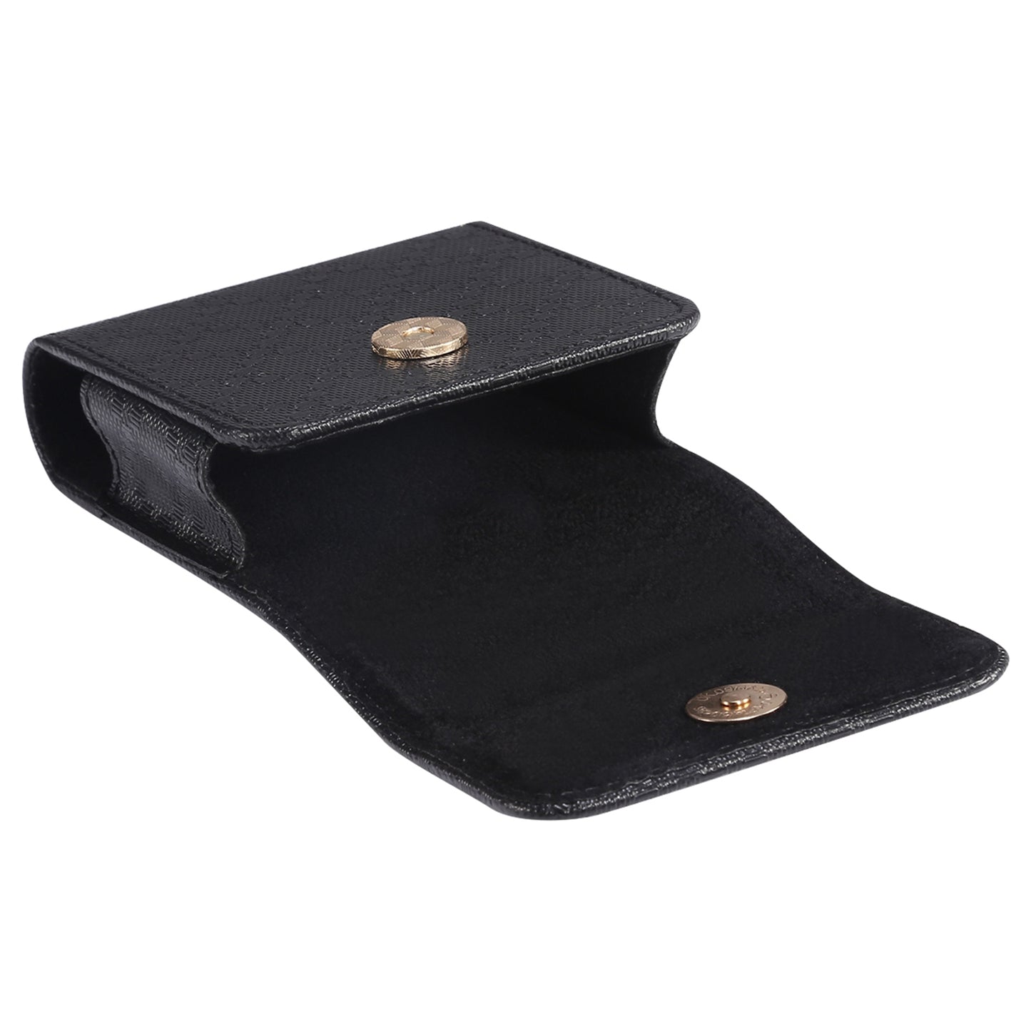 Grid Pattern Microfiber Leather Vertical Flip Cellphone Belt Loop Holster Case Belt Waist Bag for Samsung Galaxy Z Flip / Galaxy Z Flip3 5G / Motorola Razr 5G