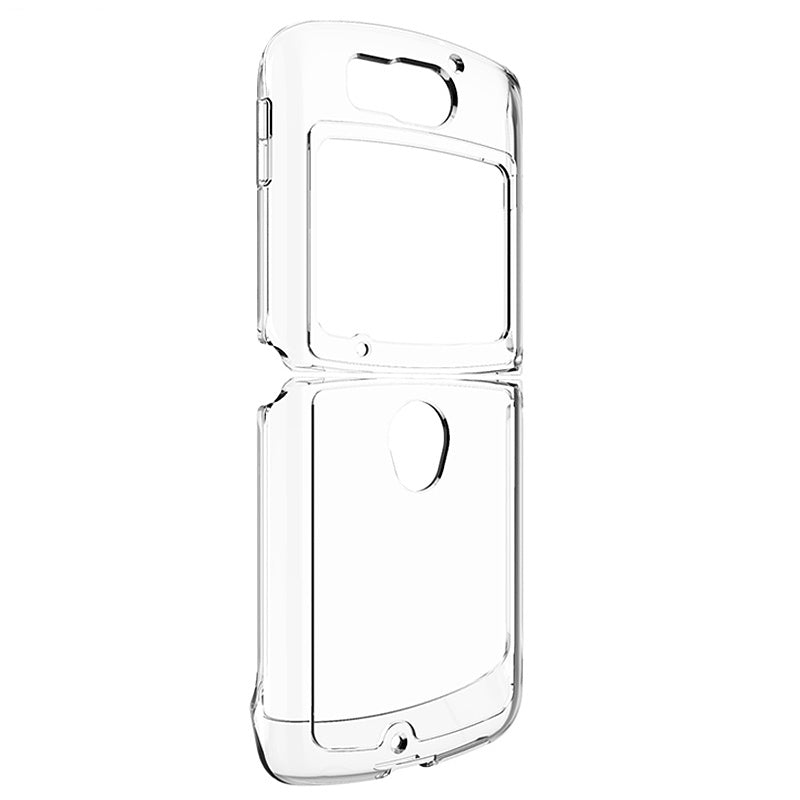 IMAK UX-9 Series for Motorola Razr 5G Anti-drop Soft TPU Acrylic Hybrid Case - Transparent