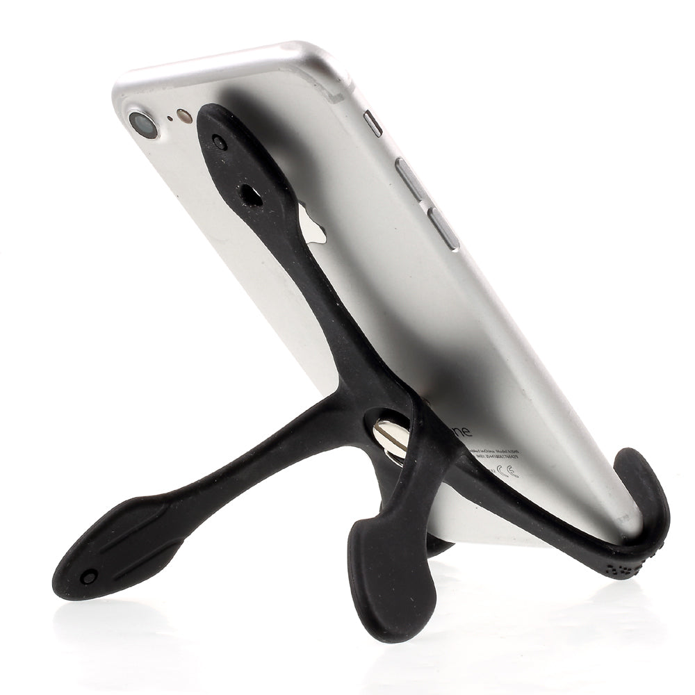 Universal Octopus Shape Smartphone GroPro Mount for iPhone Samsung GoPro, Clamp Width: 5-8.5cm - Black