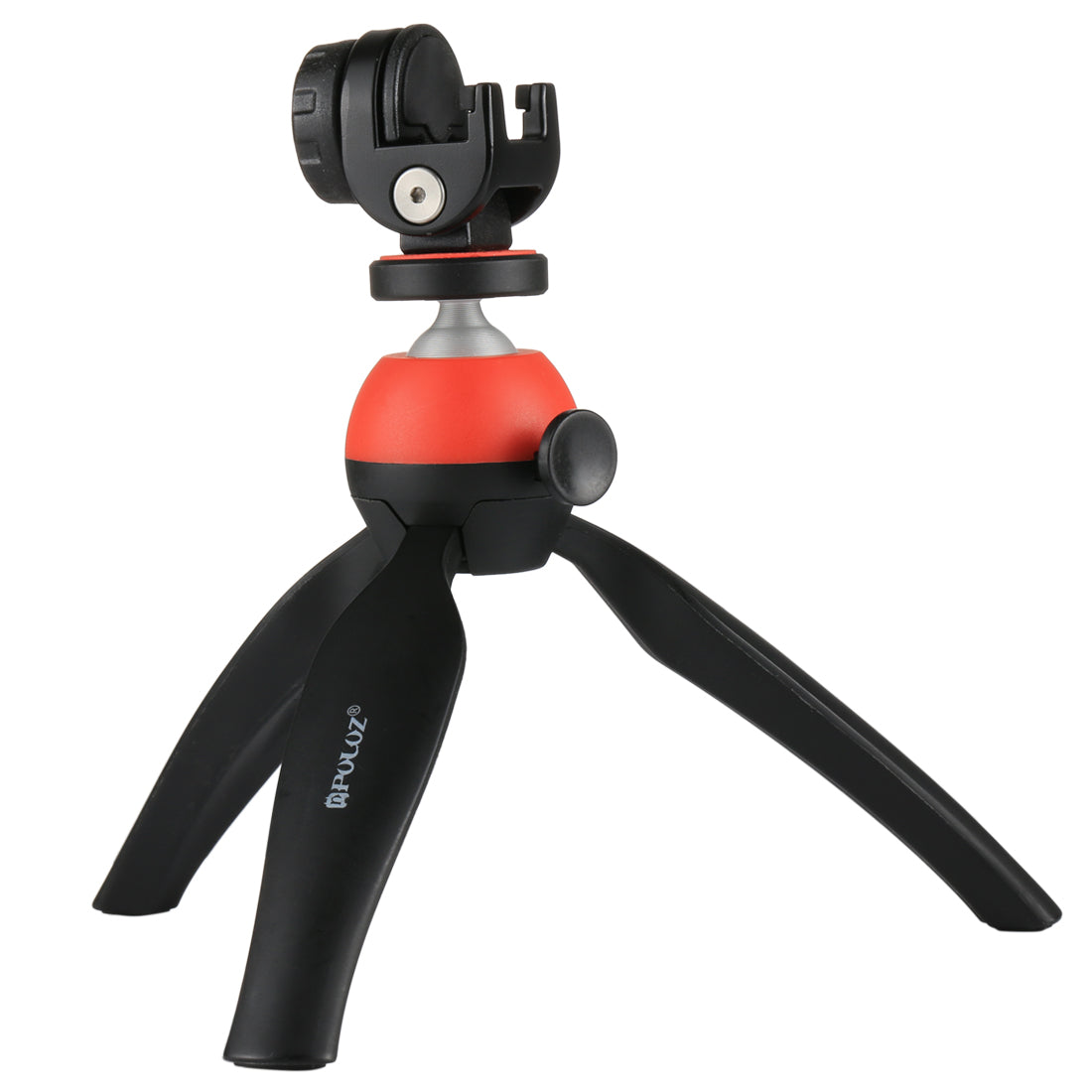 PULUZ PU365 Mini Camera Phone Tripod with Phone Clip - Red
