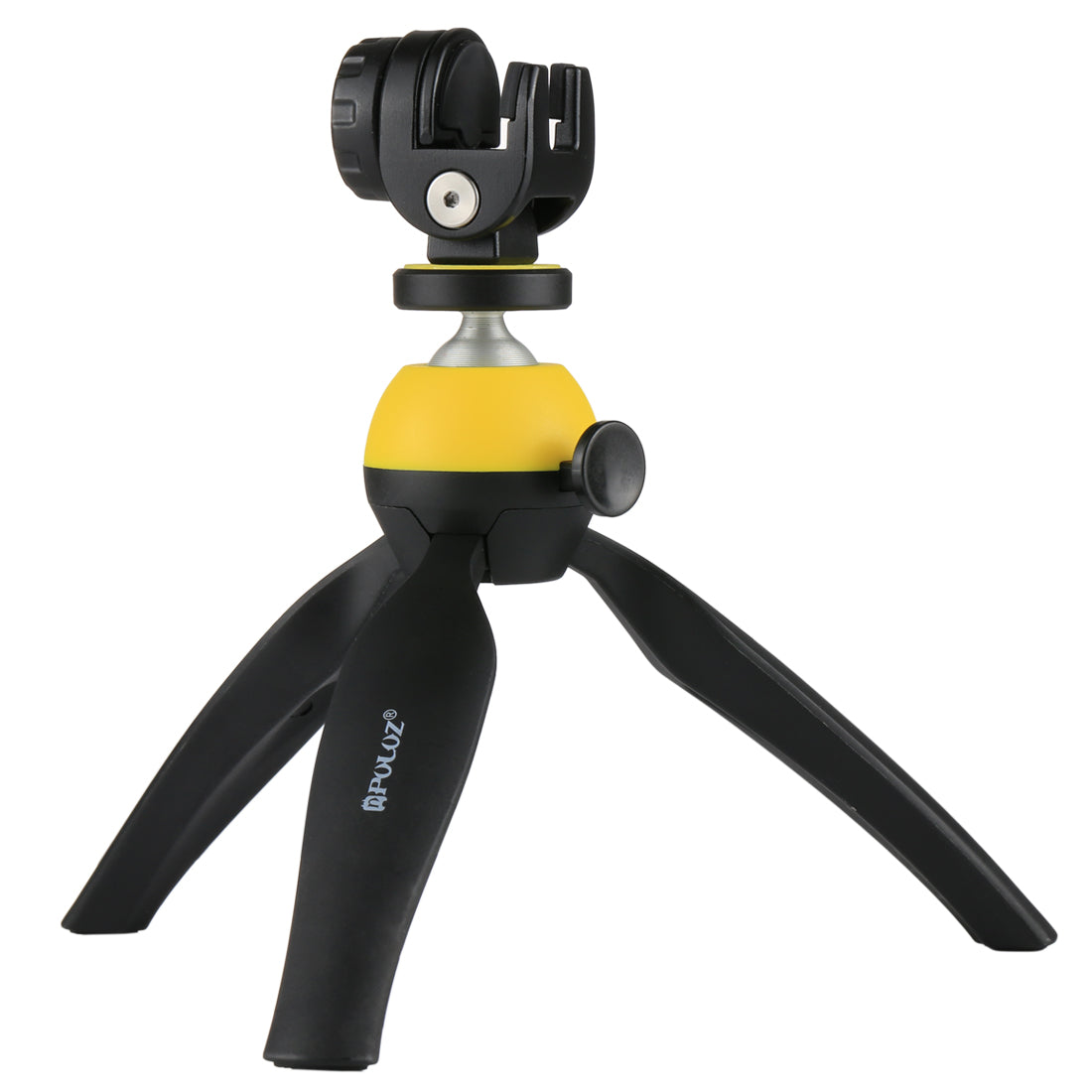 PULUZ PU365 Mini Camera Phone Tripod with Phone Clip - Yellow