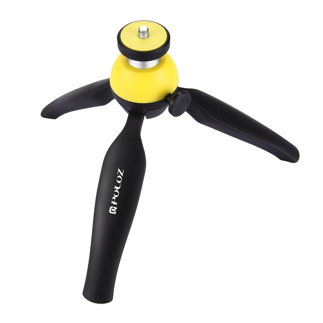 PULUZ PU365 Mini Camera Phone Tripod with Phone Clip - Yellow