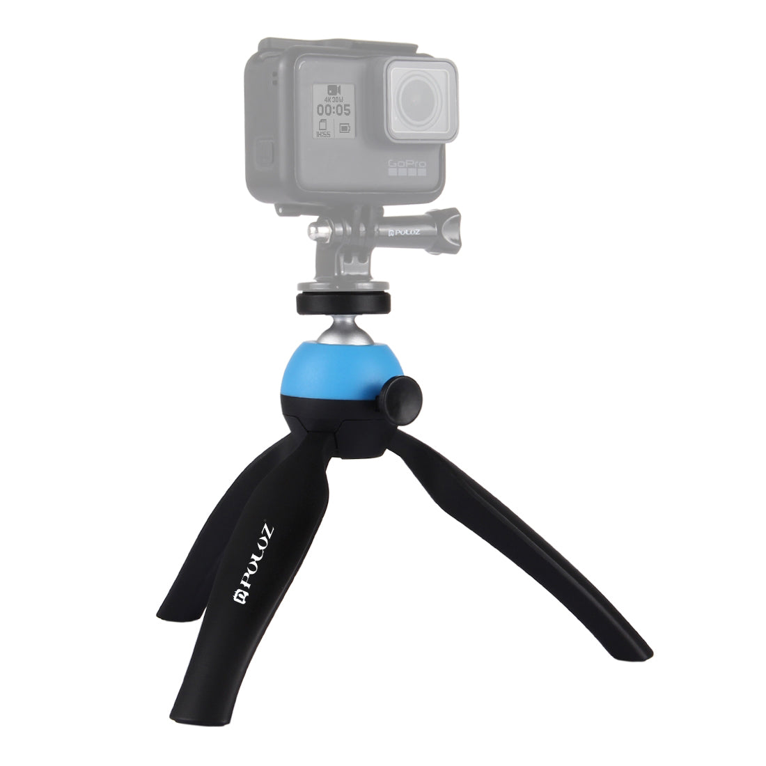 PULUZ PU365 Mini Camera Phone Tripod with Phone Clip - Blue