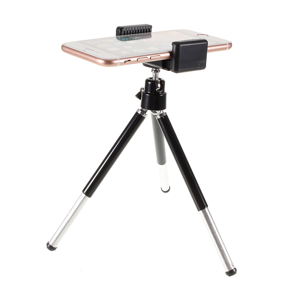 Portable and Extendable Mini Selfie Stick with Tripod Desktop Mount Phone Holder