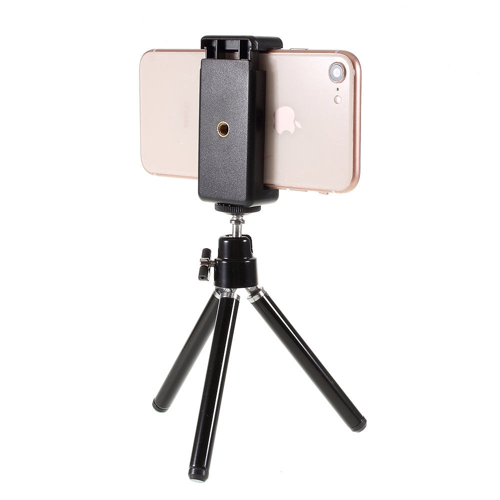 Portable and Extendable Mini Selfie Stick with Tripod Desktop Mount Phone Holder