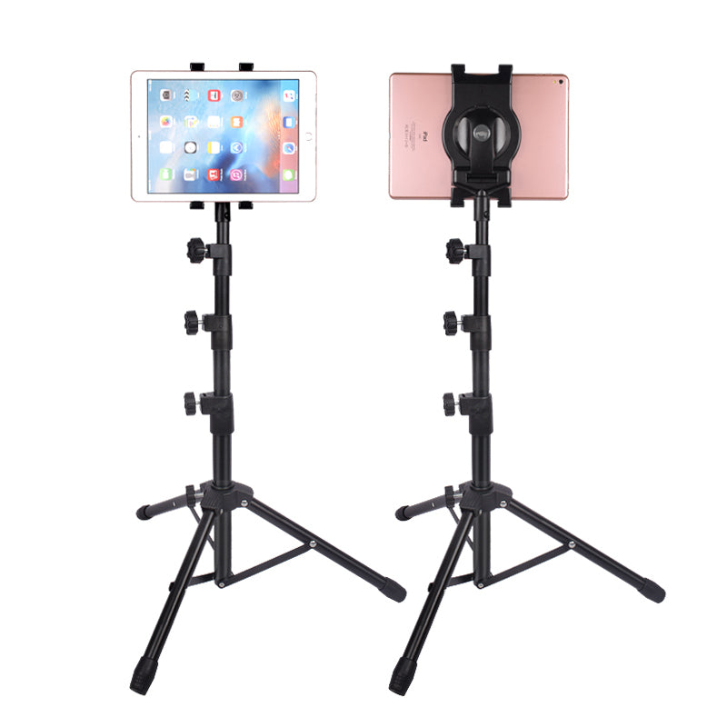 Upgraded Foldable Tablet Tripod Retractable Desktop Stand Tripod for 7~10.5-inch Tablet