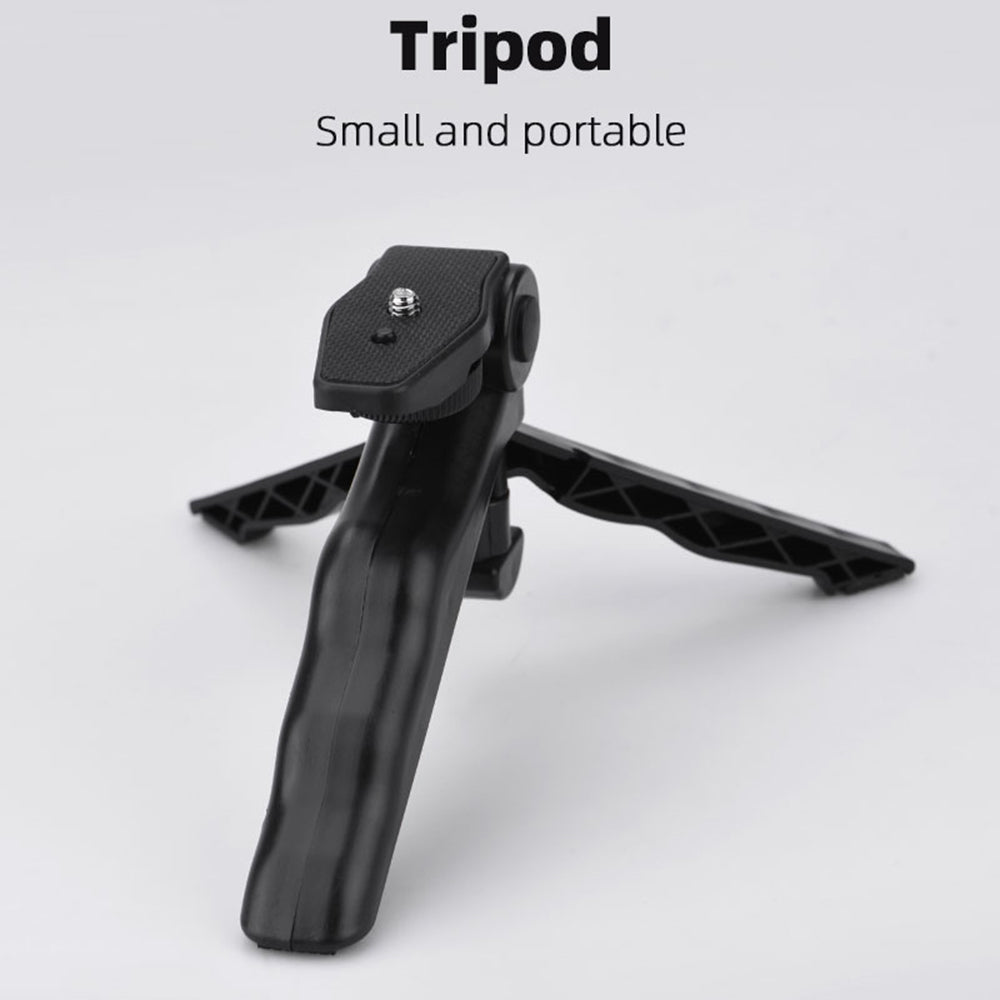 Vlog Shooting Desktop Tripod Adjustable Fill Light Phone Holder Kit for Mobile Phone 6.5-10cm