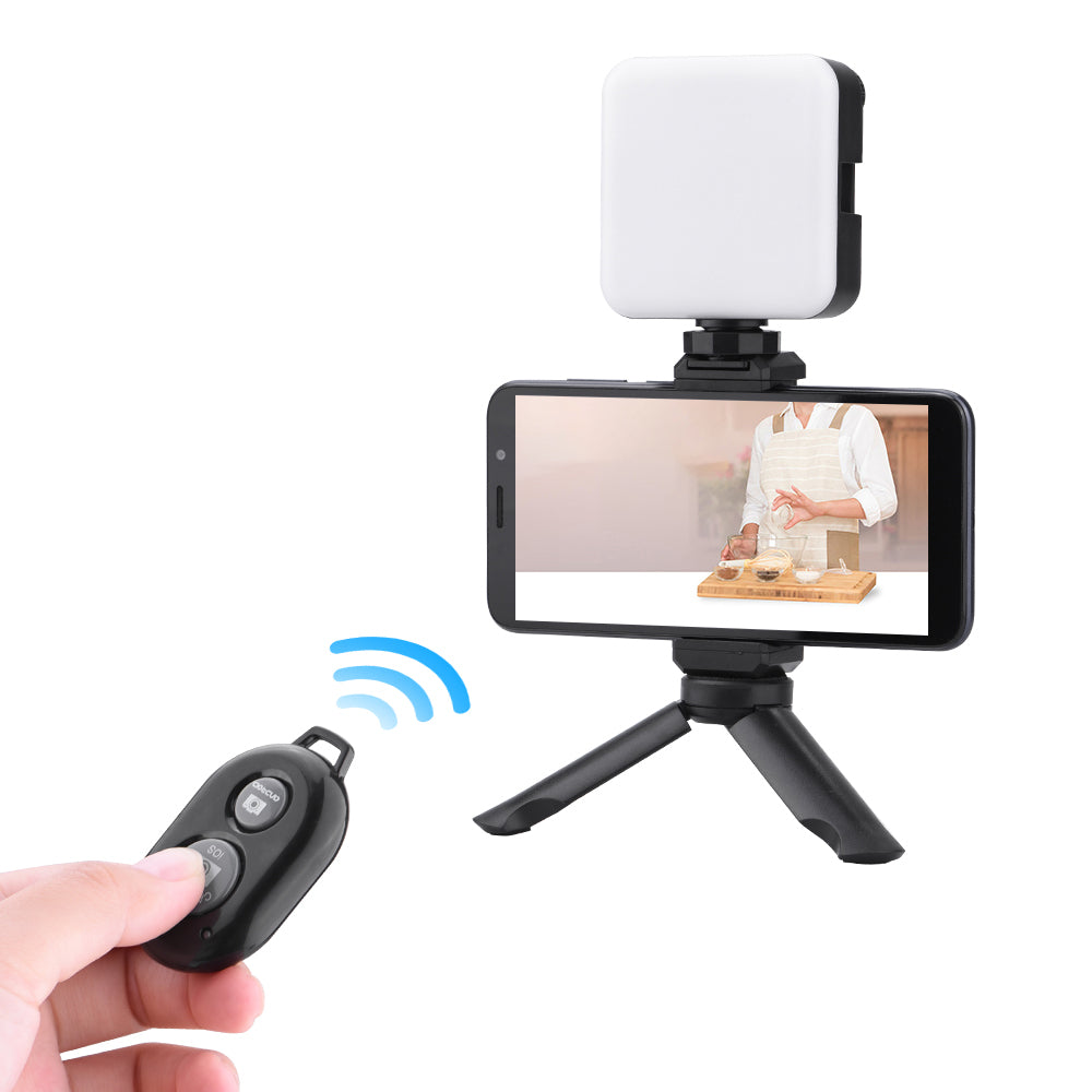 Vlog Shooting Kit Desktop Tripod Fill Light Mobile Phone Holder Remote Shutter Controller