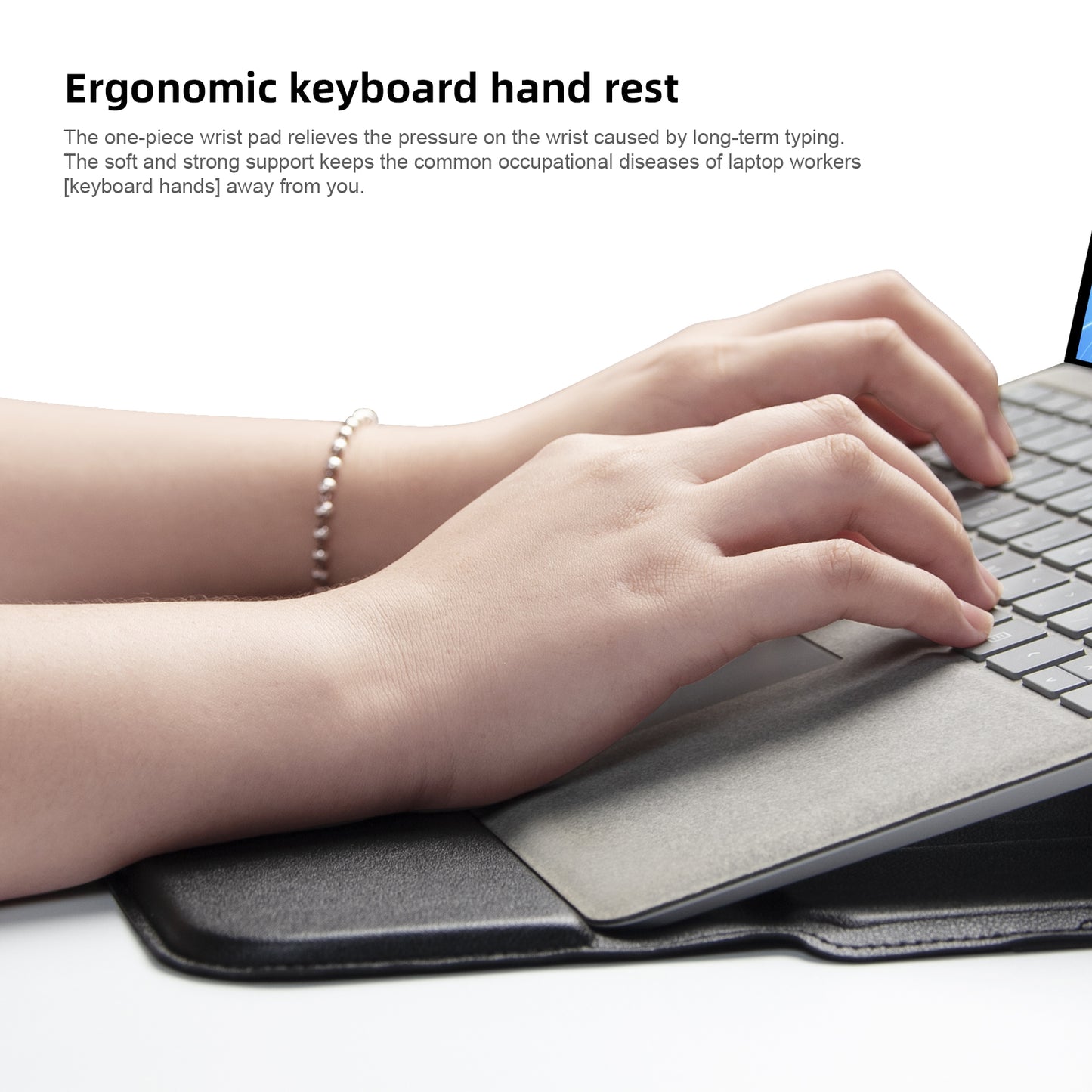 PU Leather Waterproof Laptop Sleeve Bag Horizontal Carrying Pouch for MacBook Air 13.3 inch - Brown