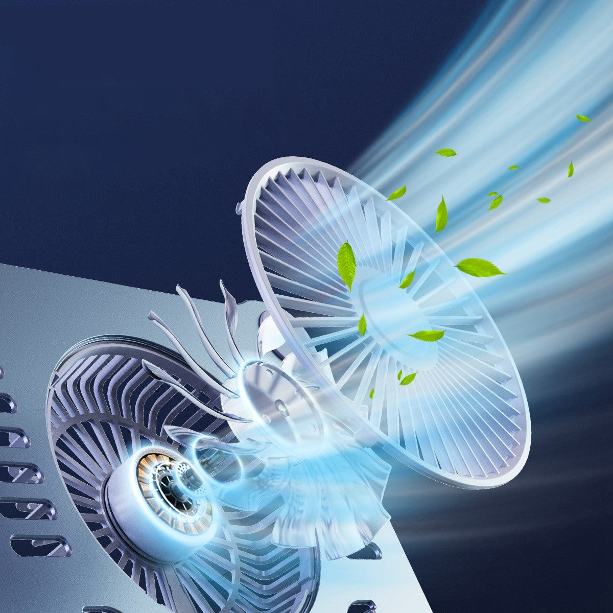 R-JUST HZ22 Laptop Fan Cooling Stand Radiator Adjustable Desktop Notebook Cooler Holder - Grey