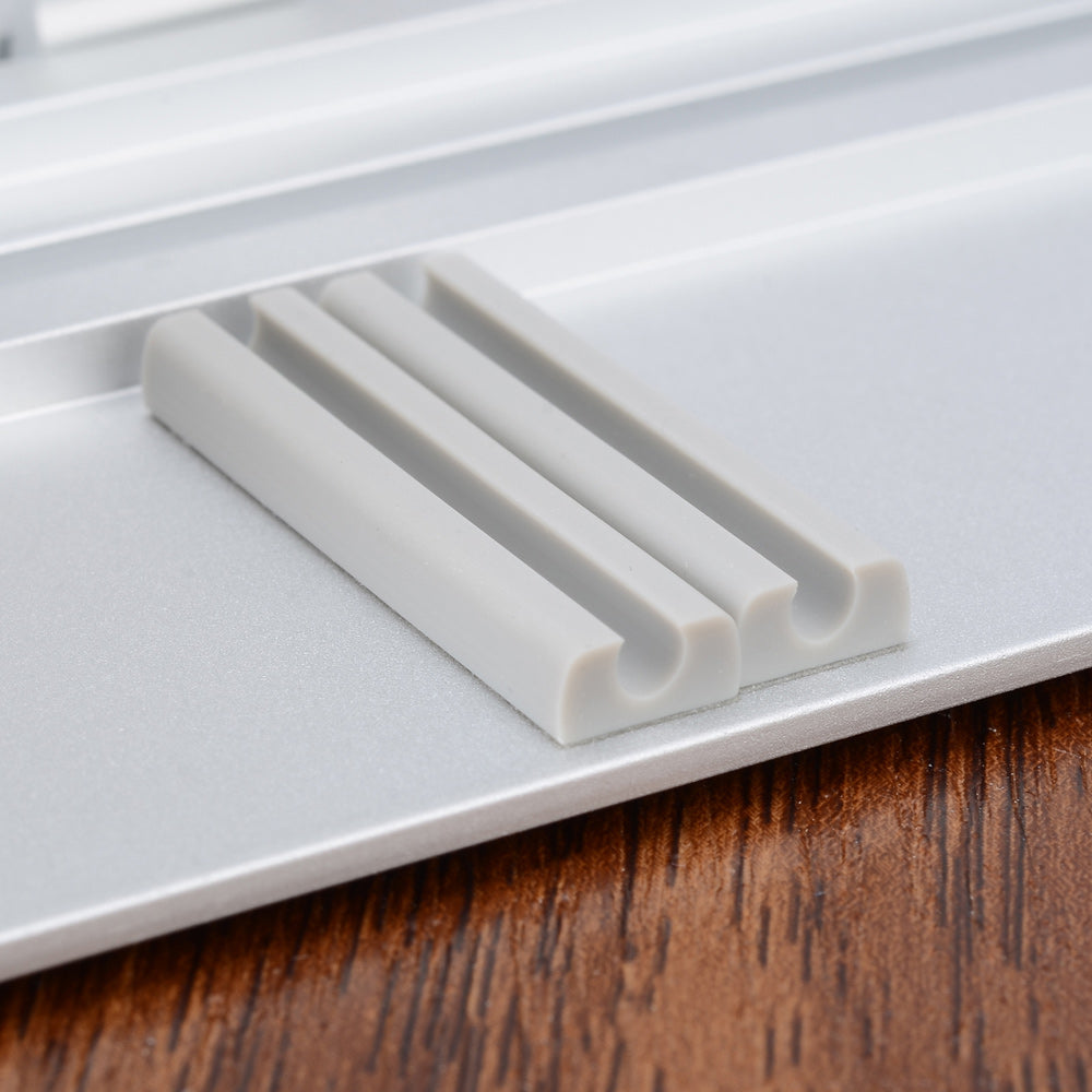 DIY Multifunctional Desktop Charging Cradle Stand Holder for Apple Watch, iPhone iPad Etc. - Silver Color