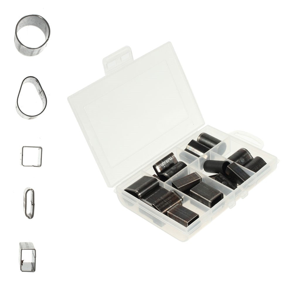 21Pcs/Set Phone Leather Case Opening Hole Punch Metal Tool Kit
