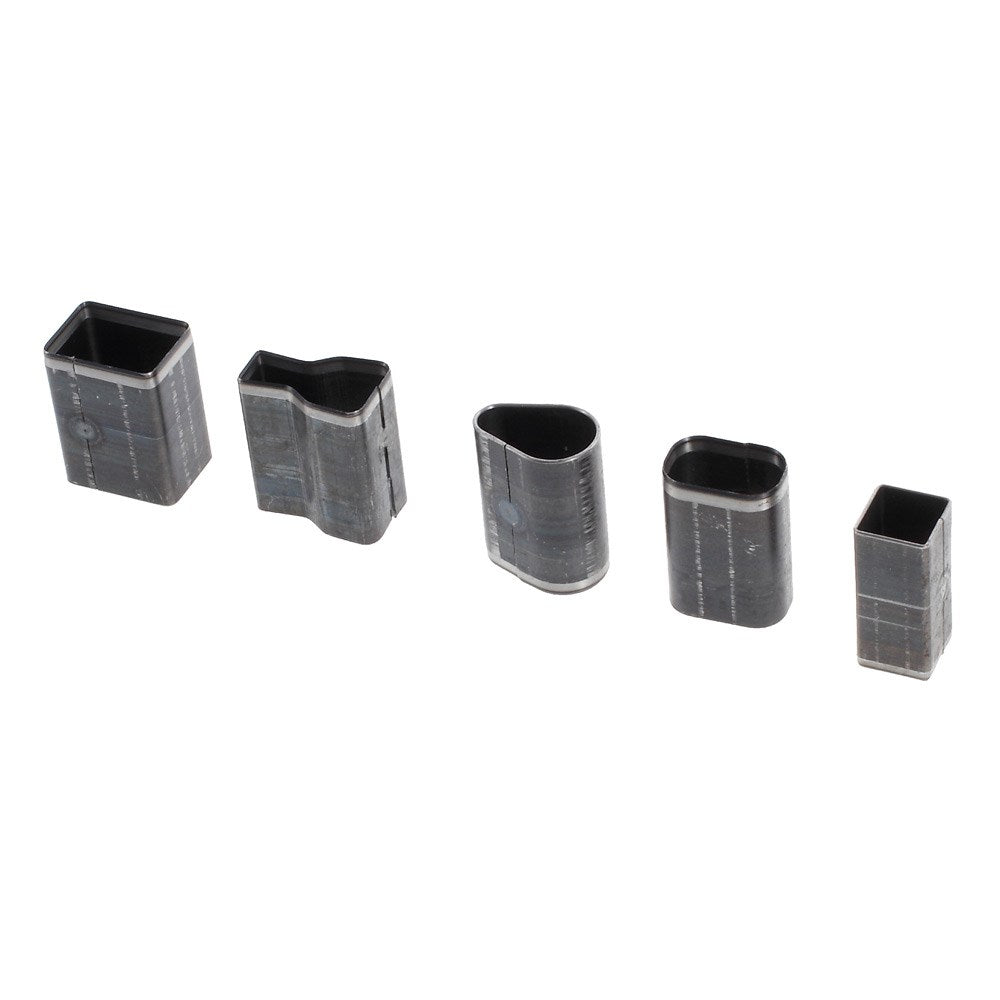 19Pcs/Set Manual Phone Leather Case Opening Hole Punch Metal Tool with Hammer