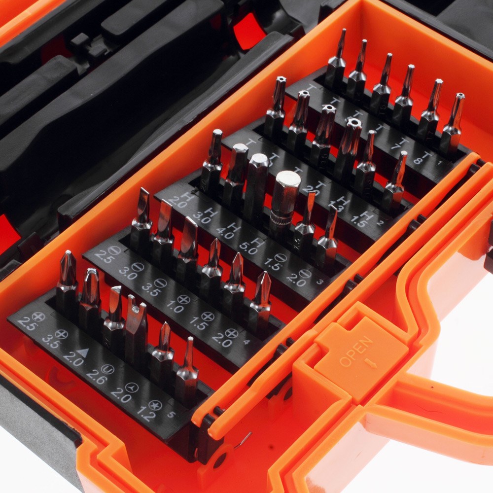 Jakemy 45-in-1 Precision Screwdriver Repair Tool Set for iPhone iPad Mobile Phone Tablet JM-8139