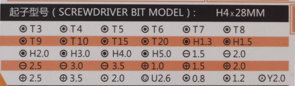 Jakemy 45-in-1 Precision Screwdriver Repair Tool Set for iPhone iPad Mobile Phone Tablet JM-8139