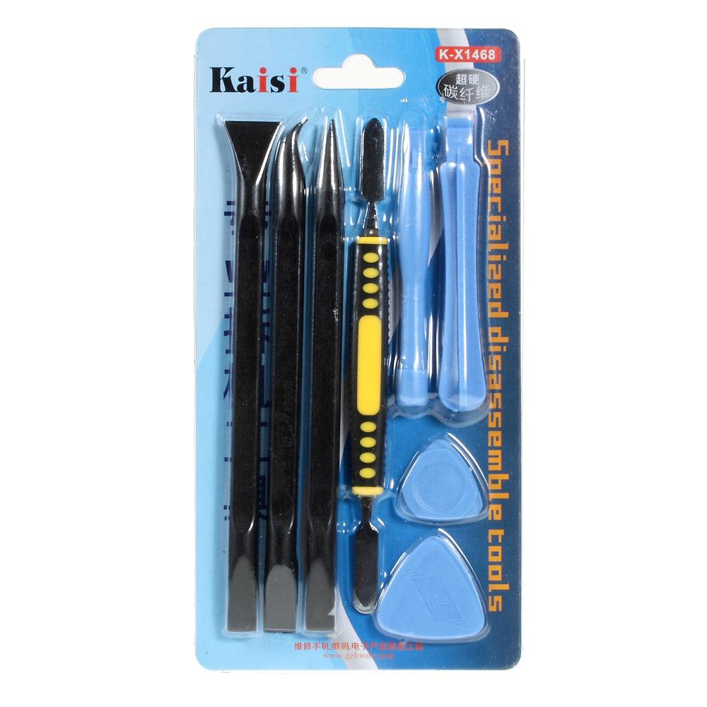 8pcs KAISI kx1468 Multi-functional Professional Cellphone Disassembly Tools Kit