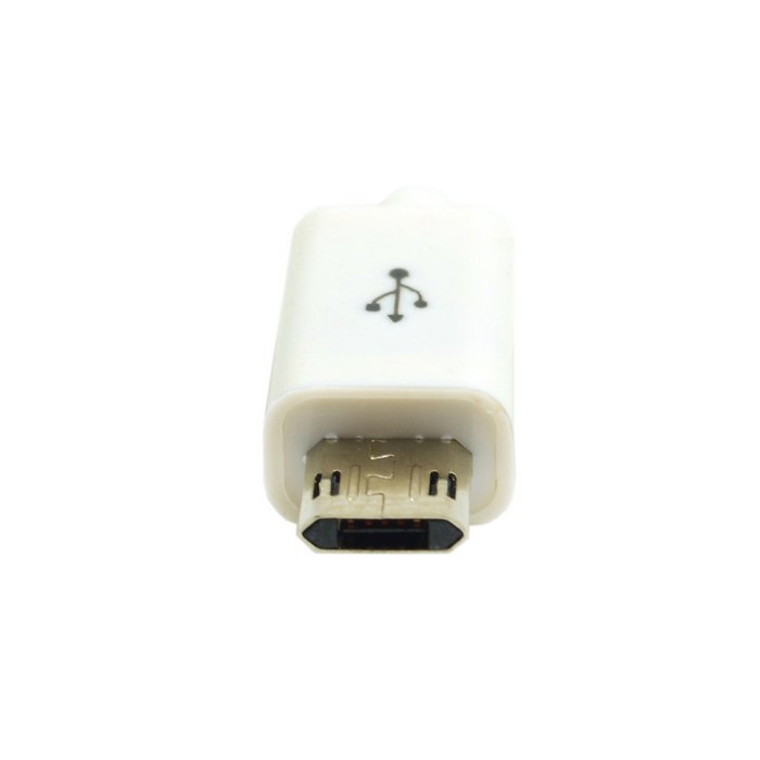 5Pcs Reversible DIY Micro USB 2.0 5Pin Male Plug Connector with Housing Cover for Cell Phone and Tablet Solder Type